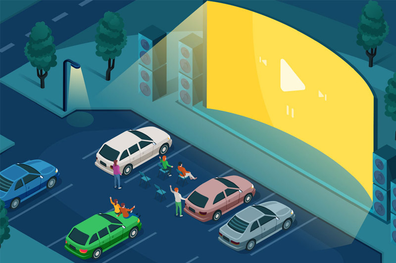 Drive In Movie (Cartoon)