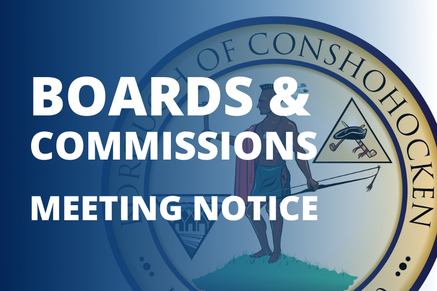 Boards & Commissions Meeting Notice Text
