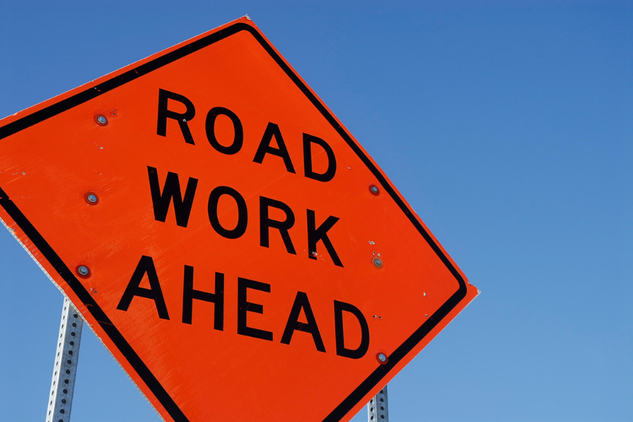 Road Work Ahead 2