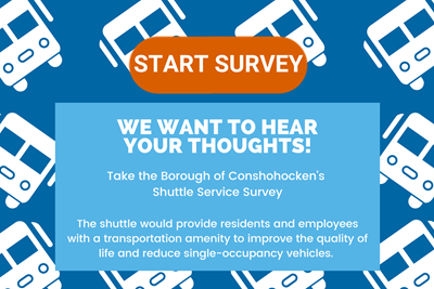 Borough of Conshohocken and GVF conducting Borough Shuttle System survey through November 14