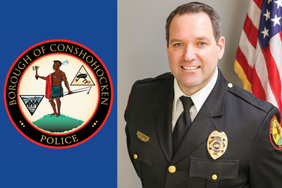 David Lennon Sworn-In as Borough of Conshohocken Chief of Police