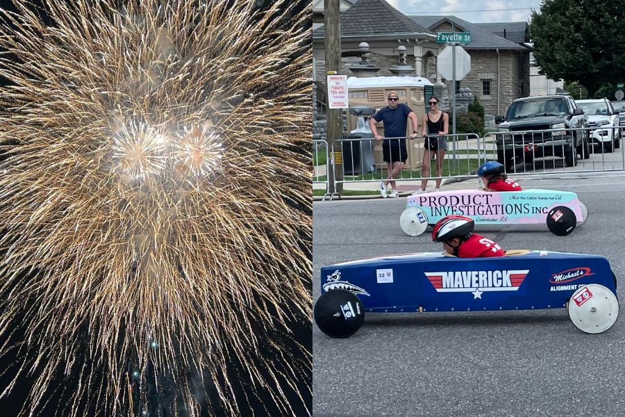 Fireworks Soap Box