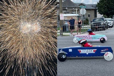 Borough of Conshohocken to host Fireworks Display (July 3) and Soap Box Derby (July 4)
