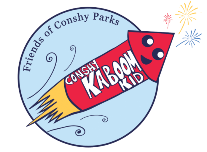 Kaboom Kid Logo On White Background